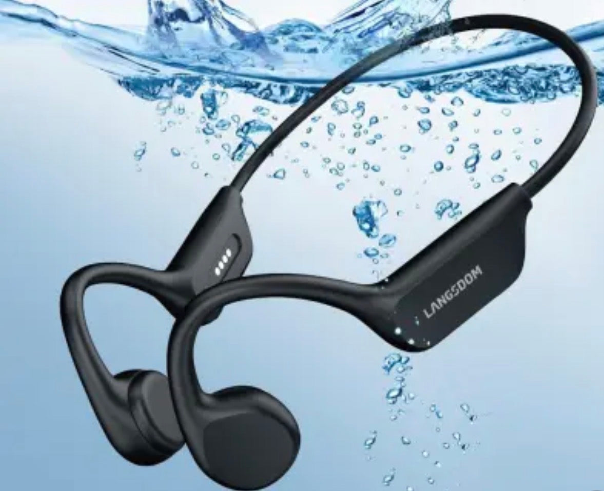 MiniBeats™ AquaFit Pro IPX8 Waterproof Bone Conduction Headphones