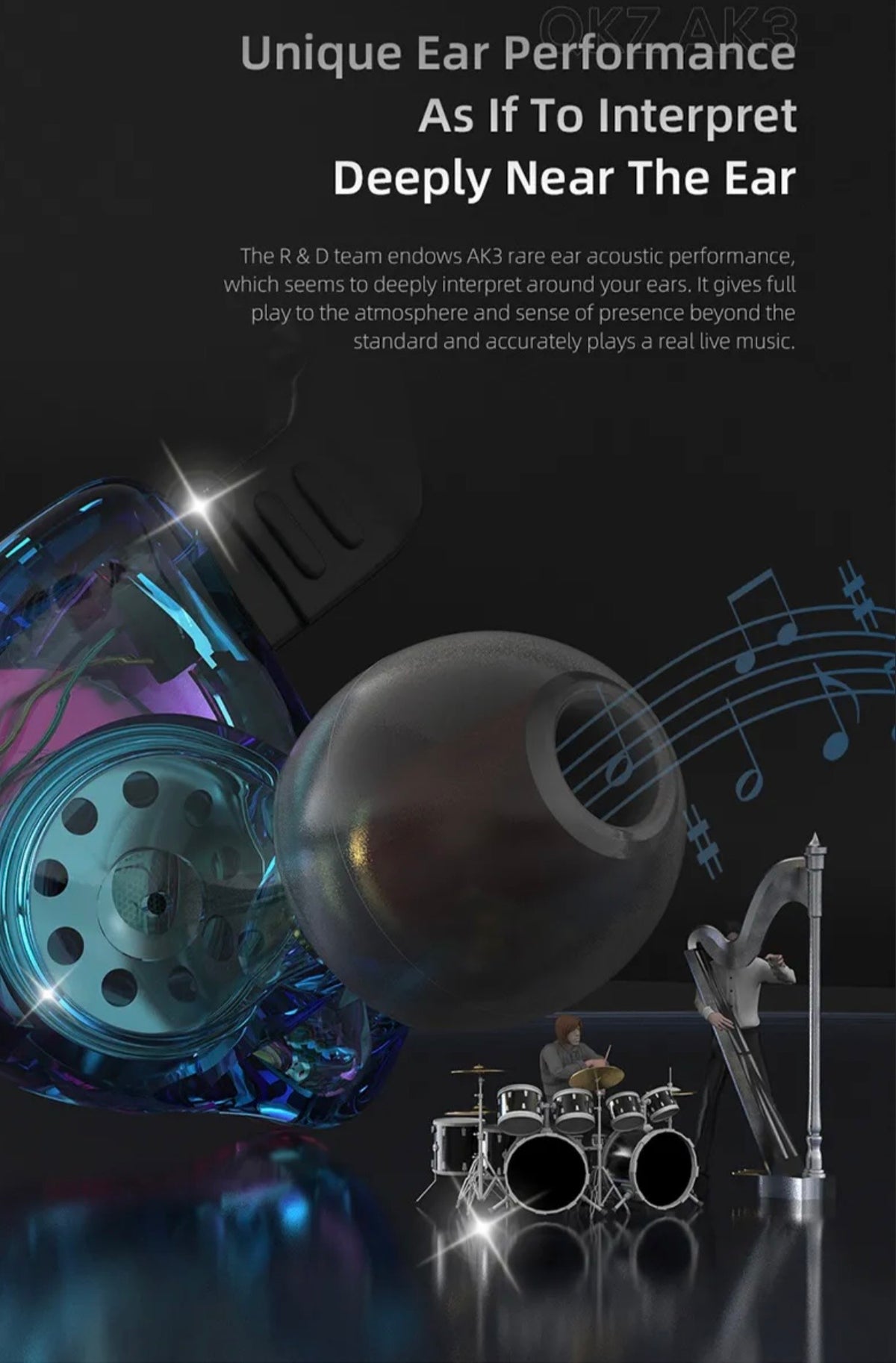 MiniBeats™ Pro AK3 In-Ear Studio Monitors